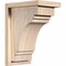 Ekena Millwork Pescadero Smooth Corbel w/Backplate, Douglas Fir, 7 1/2"W x 10"D x 14"H COR08X10X14PEC01SDF - alternate 1